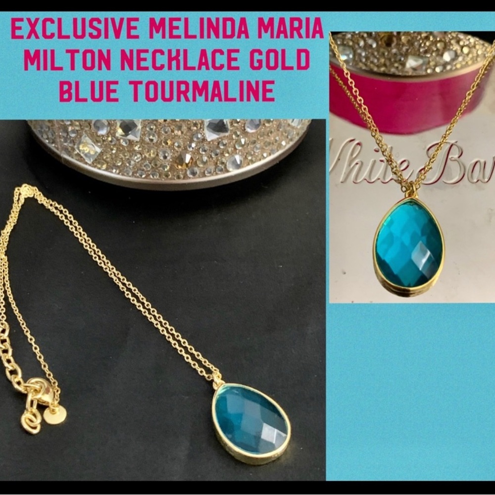 DELICATE MILTON GOLD BEZEL PEARCUT TURQUOISE